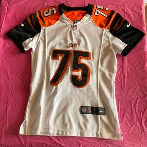 NFL On Field Bengals #75 Devon Still Kids M V-Neck Jersey